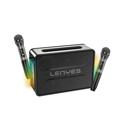 Lenyes S859 RGB Lighted TWS Bluetooth Speaker with Dual Microphones Speaker v5.3 - Lenyes