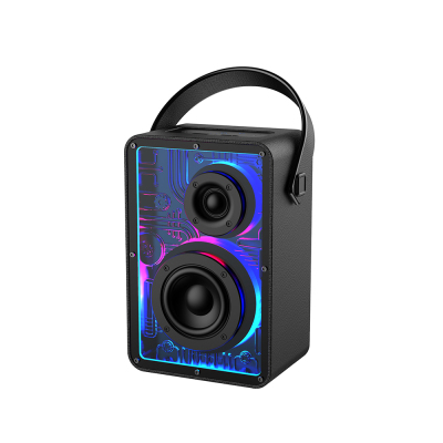Lenyes S860 RGB Işıklı Taşınabilir Bluetooth Speaker Hoparlör v5.3 - Lenyes