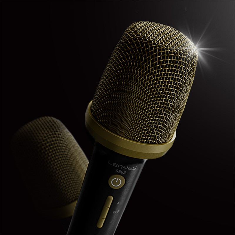 Lenyes S862 Waterproof Multi-Input Karaoke Bluetooth Speaker with Microphone v5.3 120W - 6