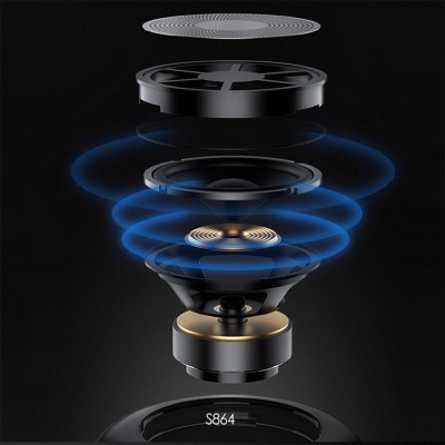 Lenyes S864 RGB Lighted Portable TWS Bluetooth Speaker Speaker v5.3 - 4