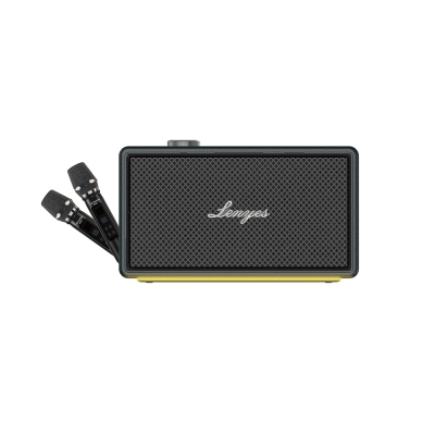 Lenyes S877 Serisi RGB Işıklı Taşınabilir Su Geçirmez Çift Mikrofonlu TWS Bluetooth Hoparlör Speaker v5.3 200W - Lenyes