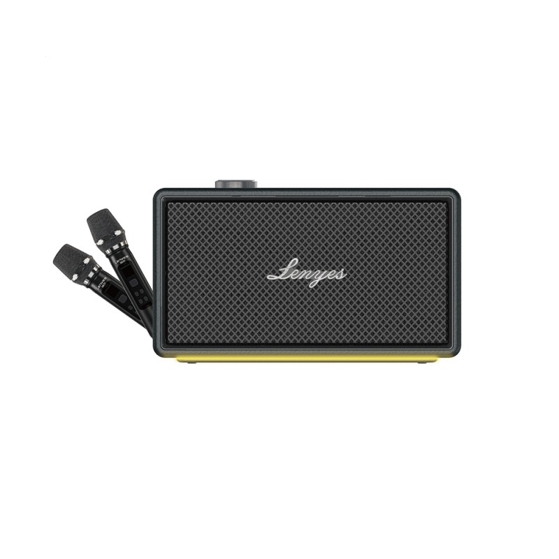 Lenyes S877 Serisi RGB Işıklı Taşınabilir Su Geçirmez Çift Mikrofonlu TWS Bluetooth Hoparlör Speaker v5.3 200W - 1