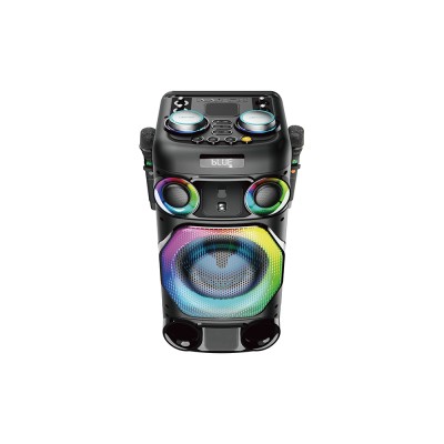 Lenyes S884 RGB Işıklı Çift Mikrofonlu Kablosuz TWS Bluetooth Speaker Hoparlör v5.3 - 2