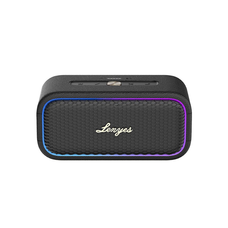 Lenyes S891 RGB Işıklı Taşınabilir Su Geçirmez OTG-TWS Bluetooth Hoparlör v5.3 80W - 1