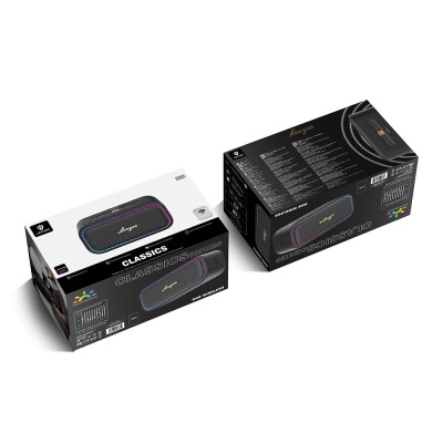 Lenyes S891 RGB Işıklı Taşınabilir Su Geçirmez OTG-TWS Bluetooth Hoparlör v5.3 80W - 11
