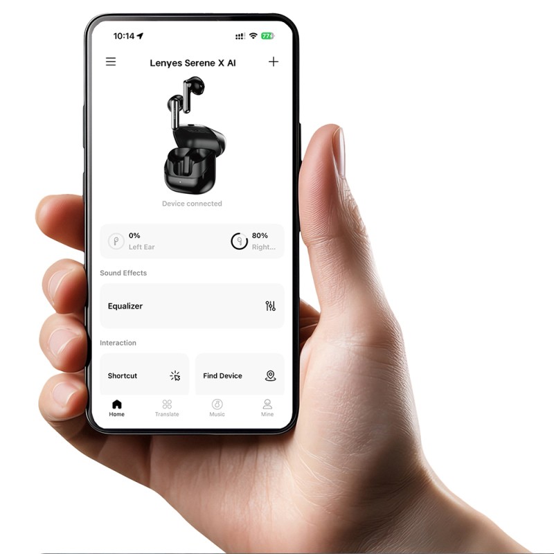 Lenyes Serene X AI Translation Featured ANC/ENC Technology In-Ear Bluetooth Headphones v6.0 - 7