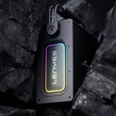Lenyes Titan 1 Serisi RGB Işıklı Çift Mikrofonlu Bluetooth Speaker Hoparlör v5.3 5000mAh - 8