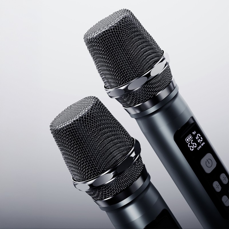 Lenyes Titan 1 Serisi RGB Işıklı Çift Mikrofonlu Bluetooth Speaker Hoparlör v5.3 5000mAh - 9