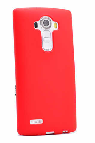 LG G4 Kılıf Zore Premier Silikon Kapak - Kırmızı
