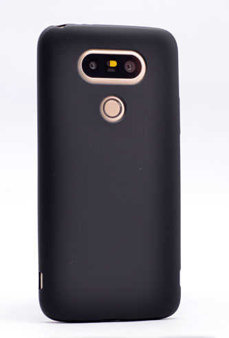 LG G5 Kılıf Zore Premier Silikon Kapak - Siyah