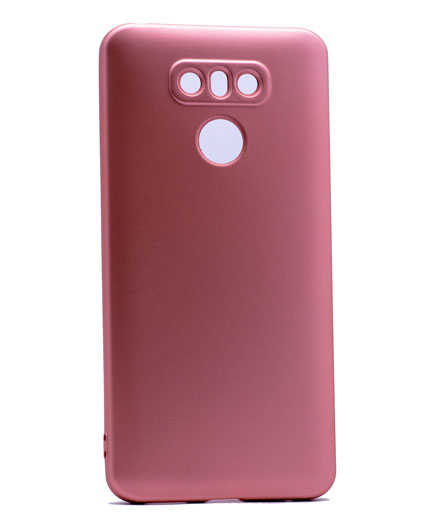LG G6 Kılıf Zore Premier Silikon Kapak - Rose Gold