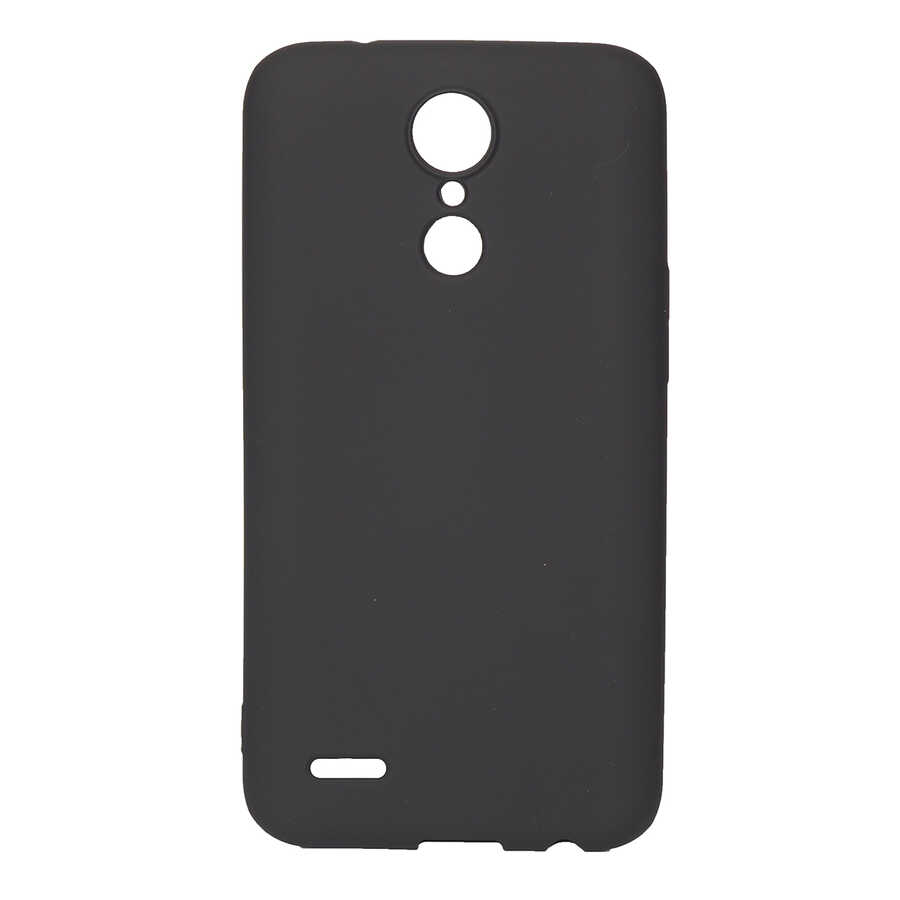 LG K10 2017 Kılıf Zore Premier Silikon Kapak - Siyah