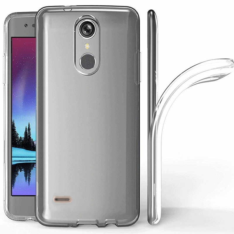LG K8 2017 Kılıf Zore Süper Silikon Kapak - Renksiz