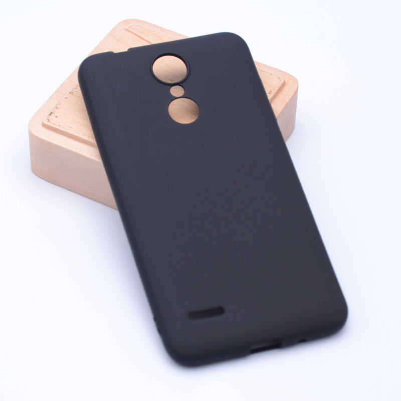 LG K9 Kılıf Zore Premier Silikon Kapak - Siyah