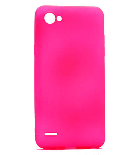 LG Q6 Kılıf Zore Premier Silikon Kapak - Pembe