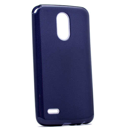 LG Stylus 3 Kılıf Zore Shining Silikon - Mor