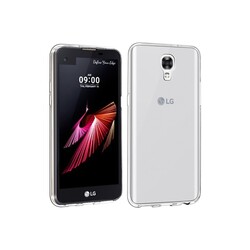LG X Screen Case Zore Süper Silikon Cover - Zore