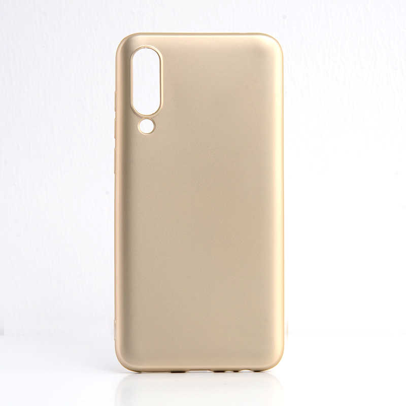 Meizu 16 XS Kılıf Zore Premier Silikon Kapak - Gold