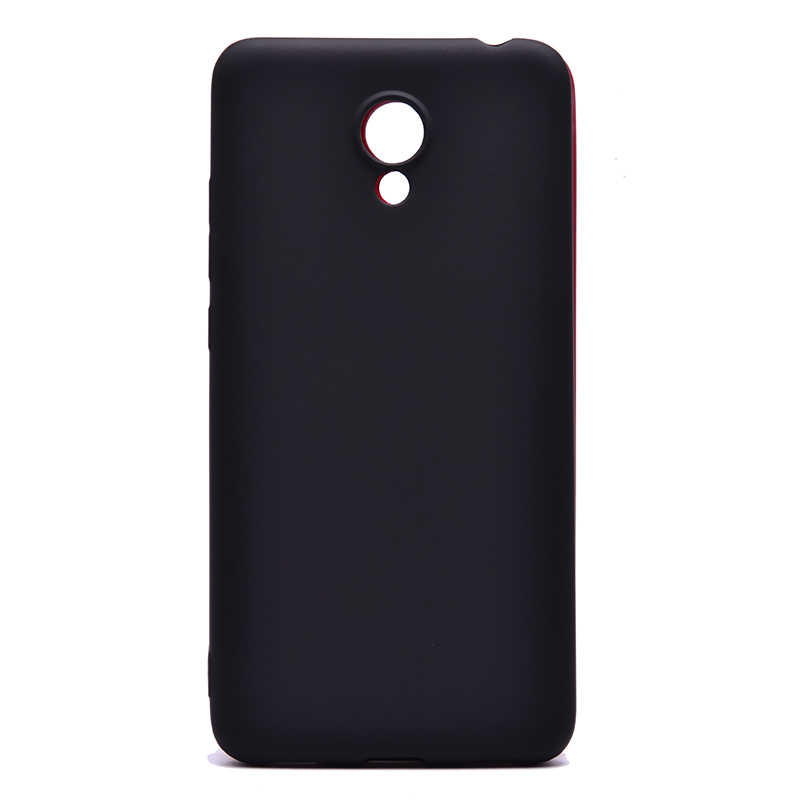 Meizu M6 Kılıf Zore Premier Silikon Kapak - Siyah