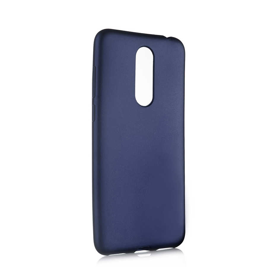 Meizu M6T Kılıf Zore Premier Silikon Kapak - Lacivert