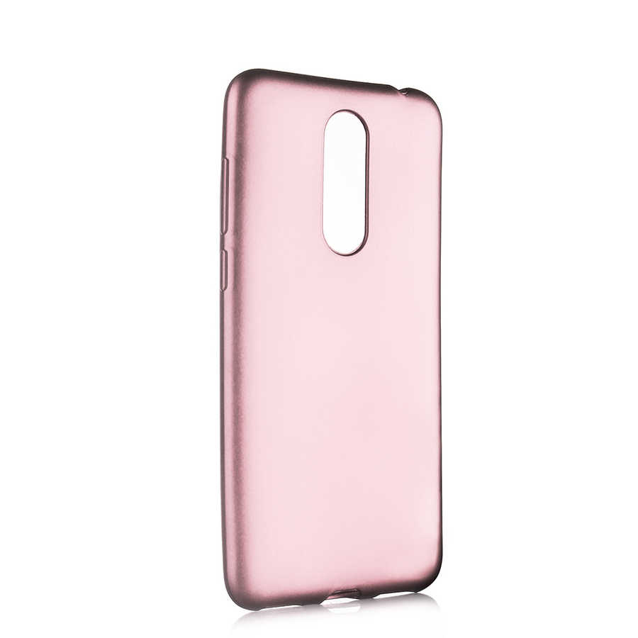 Meizu M6T Kılıf Zore Premier Silikon Kapak - Rose Gold