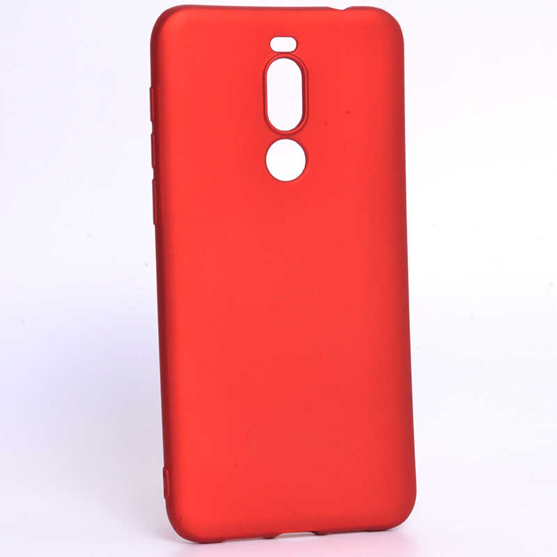 Meizu X8 Kılıf Zore Premier Silikon Kapak - Kırmızı