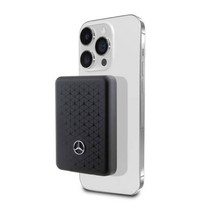 Mercedes Benz Led Işıklı Göstergeli M-safe Magnetik Orjinal Lisanslı Powerbank 5000 Mah