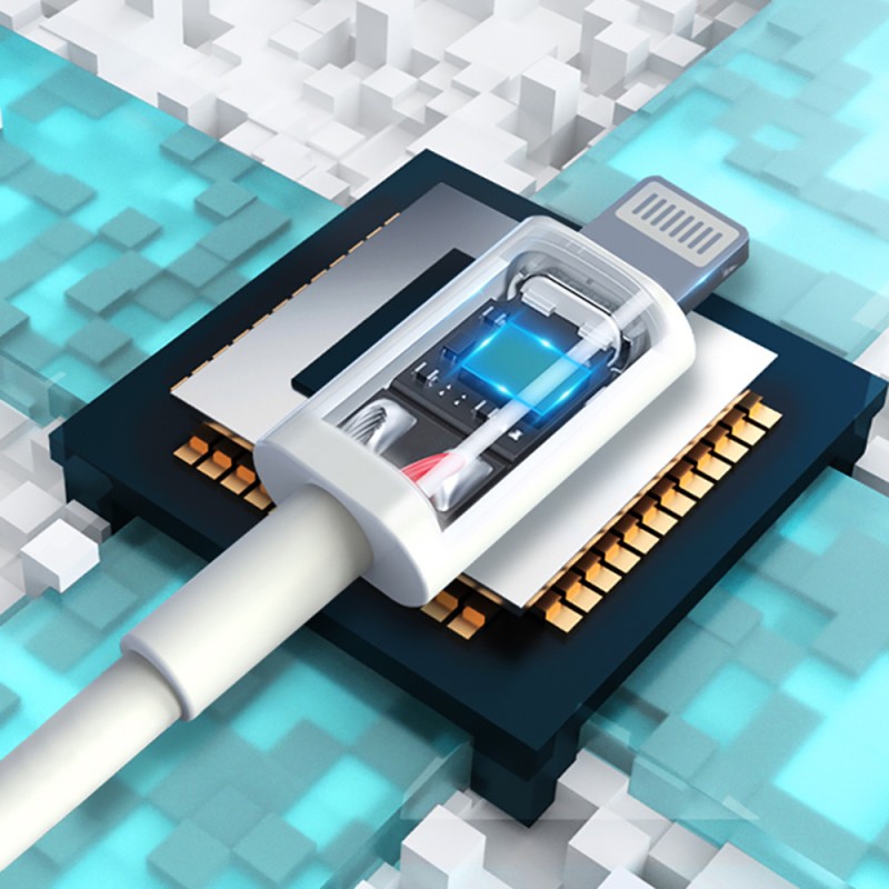 Micflip A01 2’li Type-C to Type-C PD & Type-C to Lightning MFI Sertifikalı Data ve Şarj Kablosu 1.2M - 6