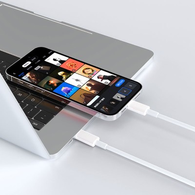 Micflip A01 Type-C to Lightning MFI Sertifikalı Data ve Şarj Kablosu 1M - 3
