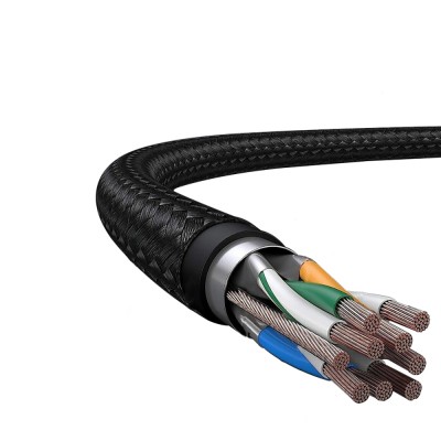 Micflip A08 Type-C to Type-C Data and Charging Cable with Digital LED Display, 140W, 1M - 8