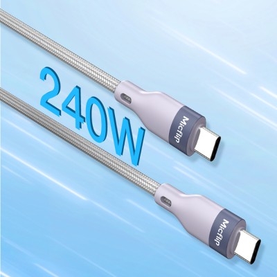 Micflip A25 Type-C to Type-C PD Fast Charging Data and Charging Cable 240W 2M - 10