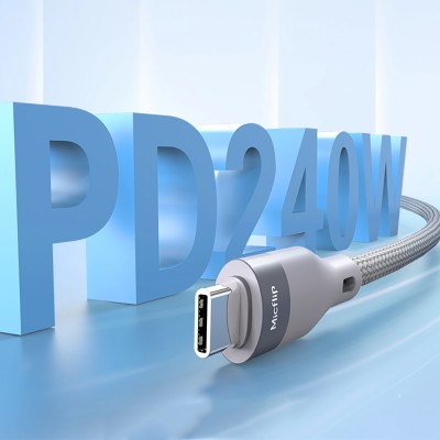 Micflip A25 Type-C to Type-C PD Hızlı Şarj Özellikli Data ve Şarj Kablosu 240W 2M - 11