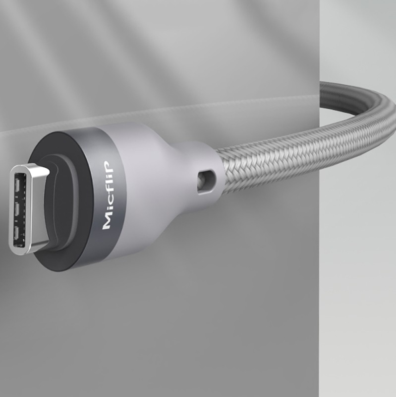 Micflip A25 Type-C to Type-C PD Hızlı Şarj Özellikli Data ve Şarj Kablosu 240W 2M - 15
