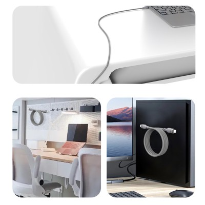Micflip A25 Type-C to Type-C PD Hızlı Şarj Özellikli Data ve Şarj Kablosu 240W 2M - 20