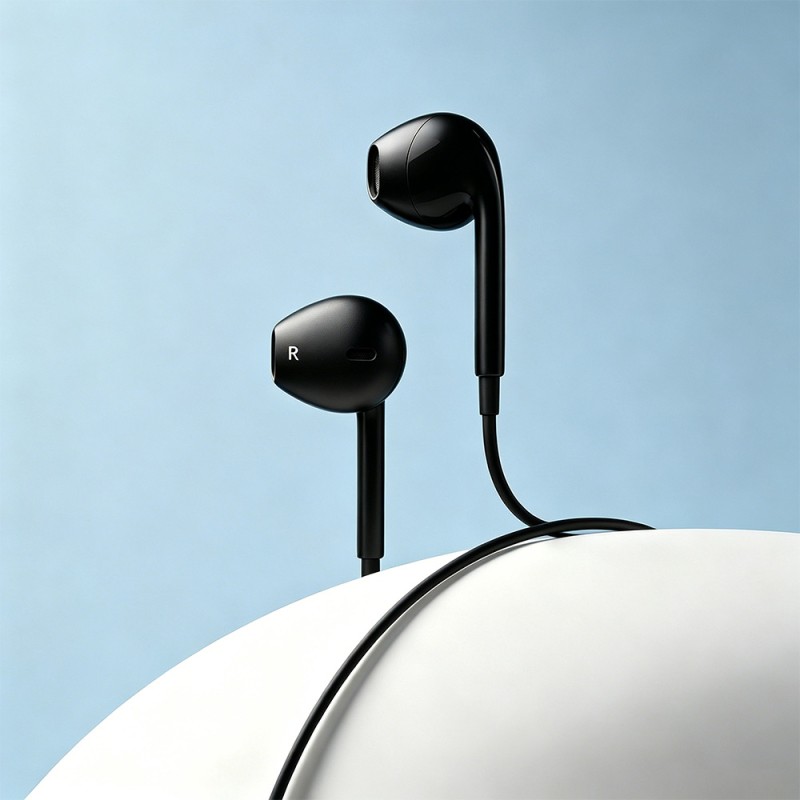 Micflip J01 3.5mm In-Ear Headphones with 3D Stereo Sound - 8