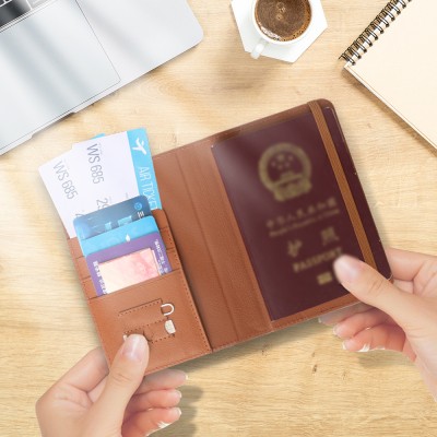 Micflip K02 iOS Cihazlar İçin FindMy Özellikli Pasaport Kart ve Sim Bölmeli Mikrofiber Deri Cüzdan - 3