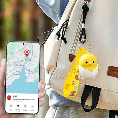 Micflip K08 Silicone Keychain and P23 Smart Tracking Device Set - 14