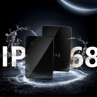 Micflip P045 Suya Dayanıklı iOS ve Android Cihazlar için Wireless Şarj Özellikli Akıllı Takip Kartı - 4