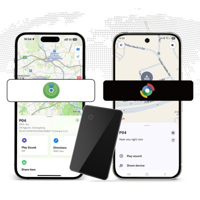 Micflip P045 Suya Dayanıklı iOS ve Android Cihazlar için Wireless Şarj Özellikli Akıllı Takip Kartı - 9