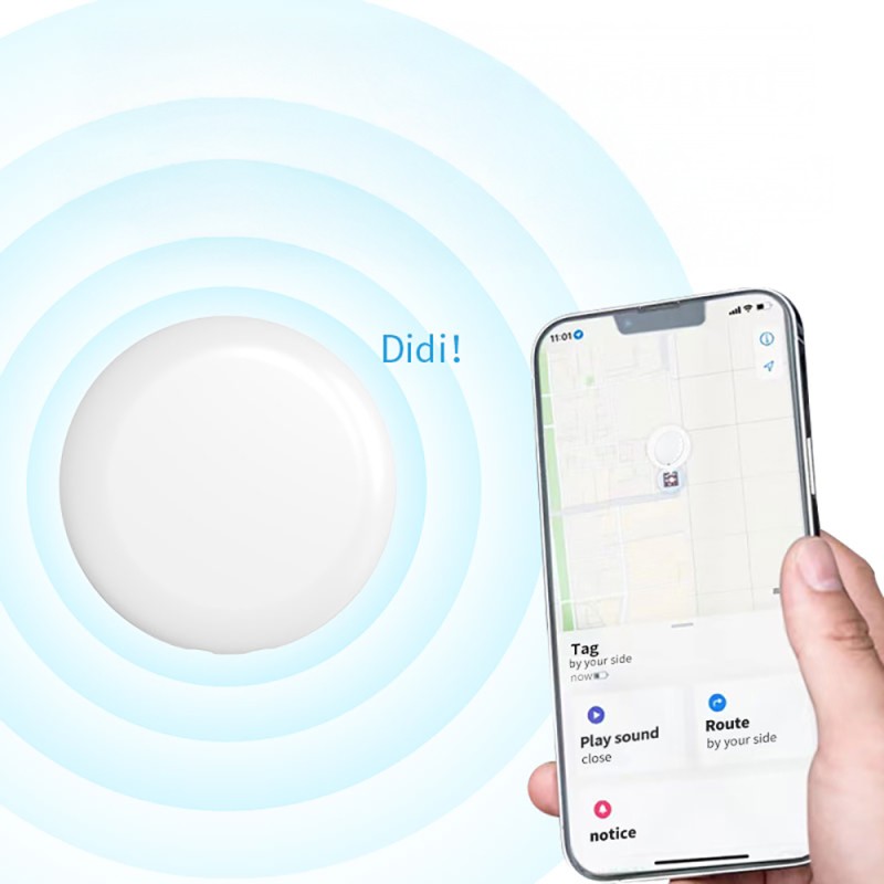 Micflip P07 Find My Destekli iOS Uyumlu FindEasy Smart Tag Akıllı Takip Cihazı - 2