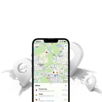 Micflip P07 Find My Destekli iOS Uyumlu FindEasy Smart Tag Akıllı Takip Cihazı - 4