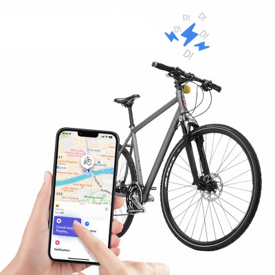 Micflip P20 Akıllı Takip Cihazı Saklama Bölmeli Bisiklet Reflektörü - 7