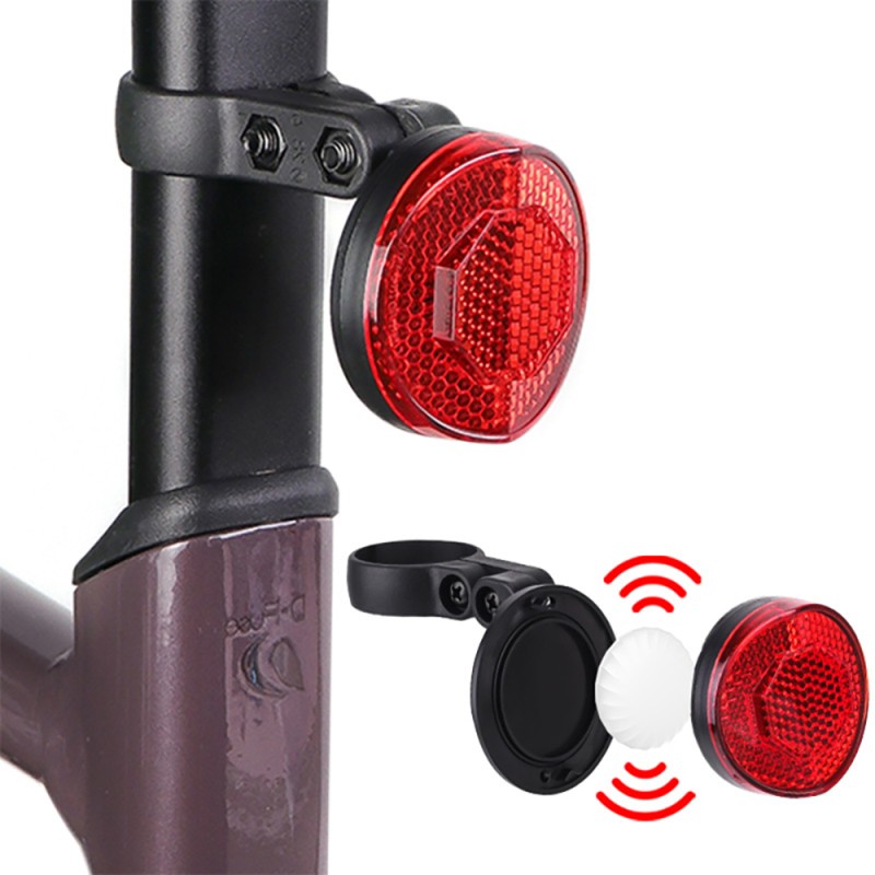 Micflip P20 Smart Tracking Device Bicycle Reflector with Storage Compartment - 1