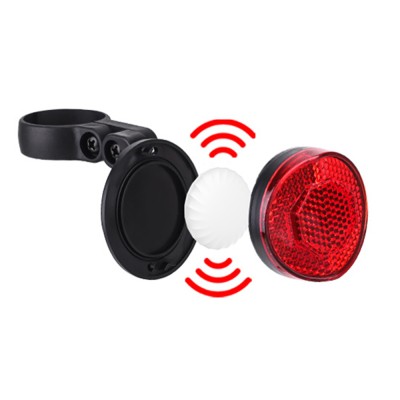 Micflip P20 Smart Tracking Device Bicycle Reflector with Storage Compartment - 3