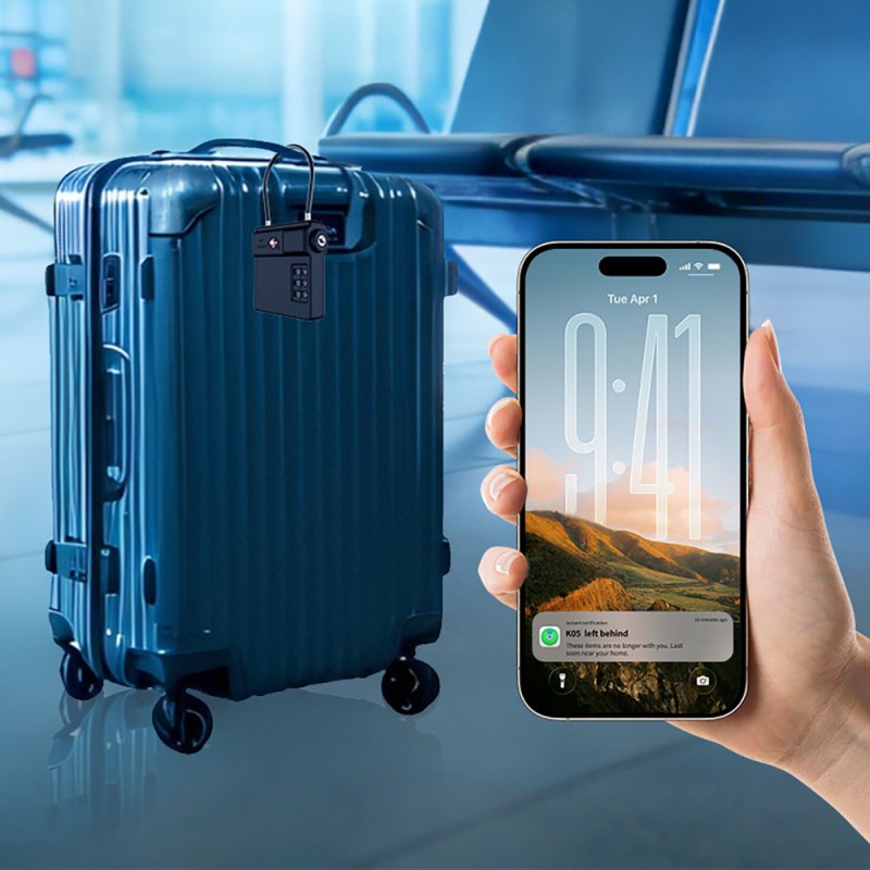 Micflip P25 TSA Lock and Find My Tracking Feature Luggage Travel Lock - 10