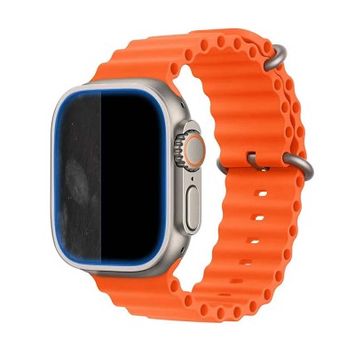 Mohseven Apple Watch Ultra 49mm iWatch Series Sapphire Smartwatch Tempered Glass Screen Protector - 8