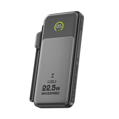 Movespeed MSP19 Digital LED Display Type-C Cable 22.5W 10,000mAh Powerbank - 8