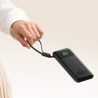 Movespeed MSP19 Digital LED Display Type-C Cable 22.5W 10,000mAh Powerbank - 12