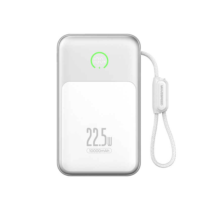 Movespeed MSP19 Pro Digital LED Display Type-C Cable Powerbank 22.5W 10,000mAh - 5