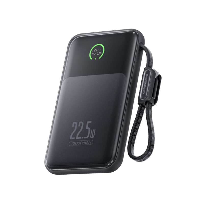 Movespeed MSP19 Pro Digital LED Display Type-C Cable Powerbank 22.5W 10,000mAh - 1